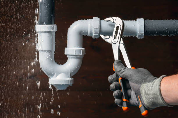 Professional Drain Cleaning technician working in Riverton, NJ